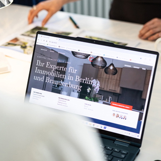 Immobilienmakler Capital Concept
